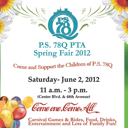PS78 2012 Spring Fair - Saturday, June 2nd